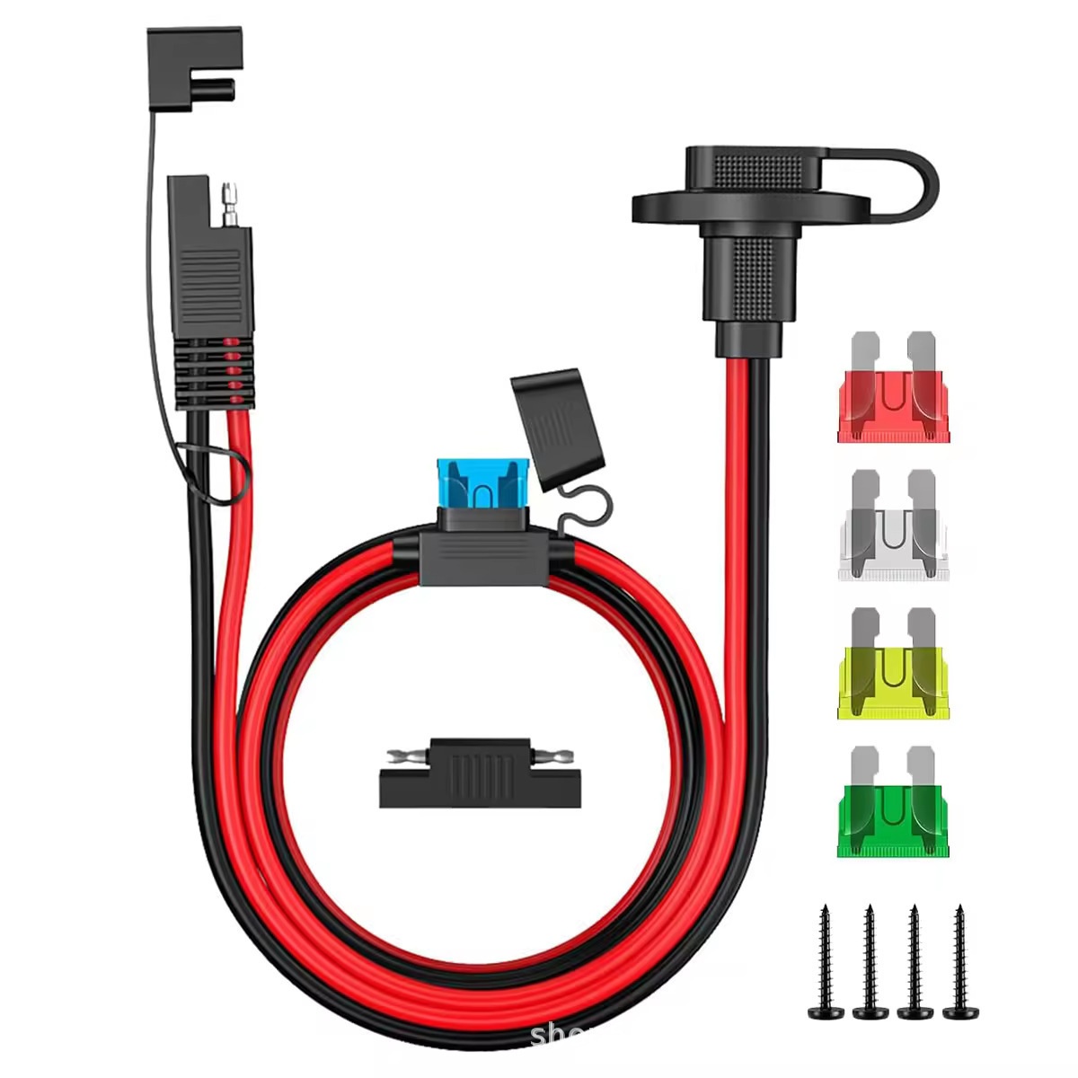 SAE to EC5 adapter battery charger cable